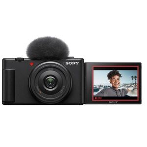 Sony Black Digital Camera with Flip-Out Screen